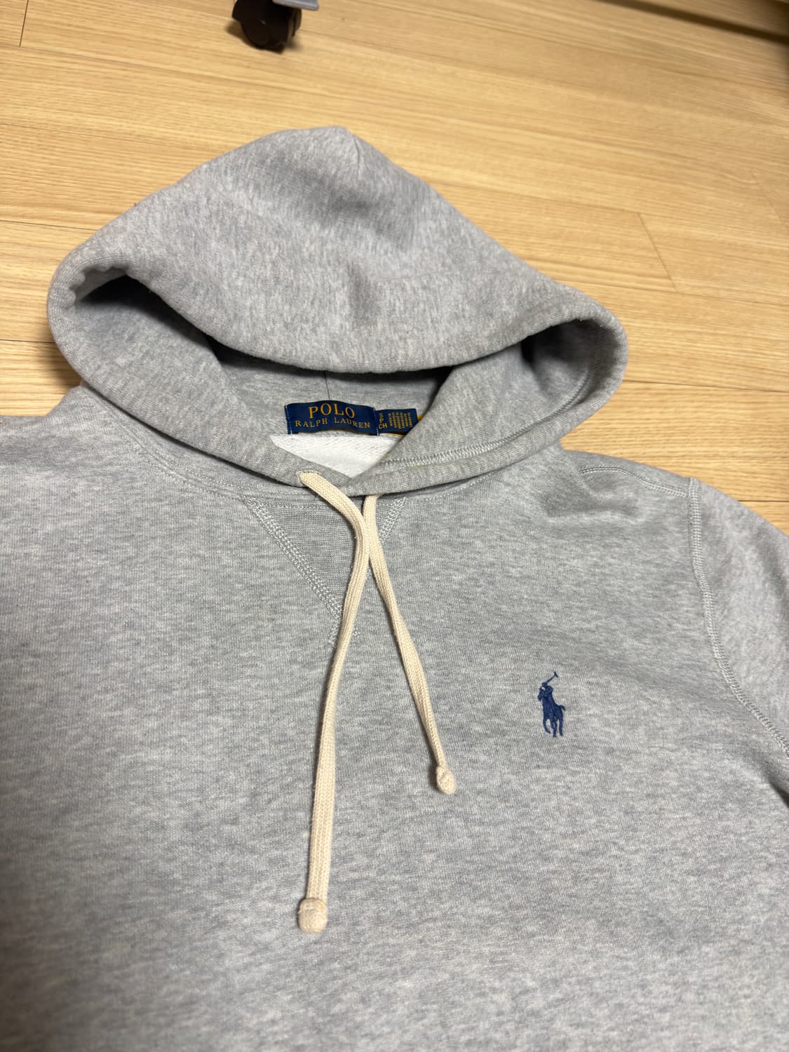 폴로 랄프로렌 그레이 후드티 상품이미지2