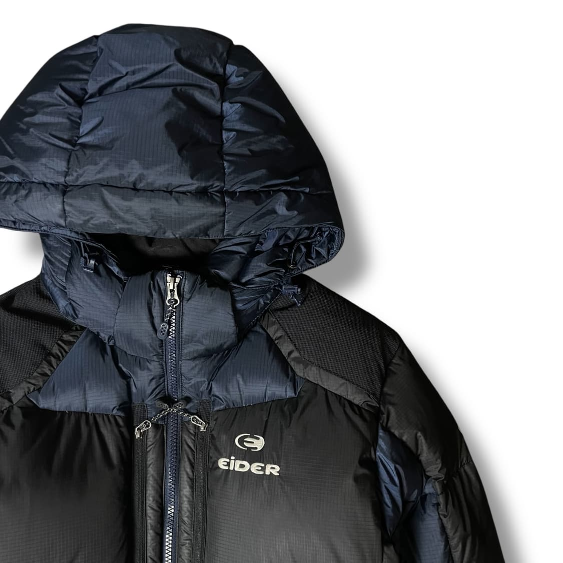 아이더 투톤 덕다운 700 숏패딩 M 상품이미지3