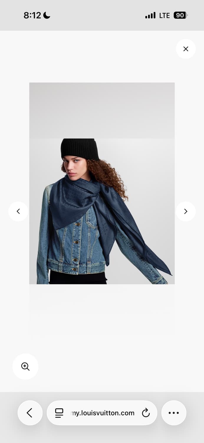 루이비통 에버모어 숄 네이비 상품이미지1