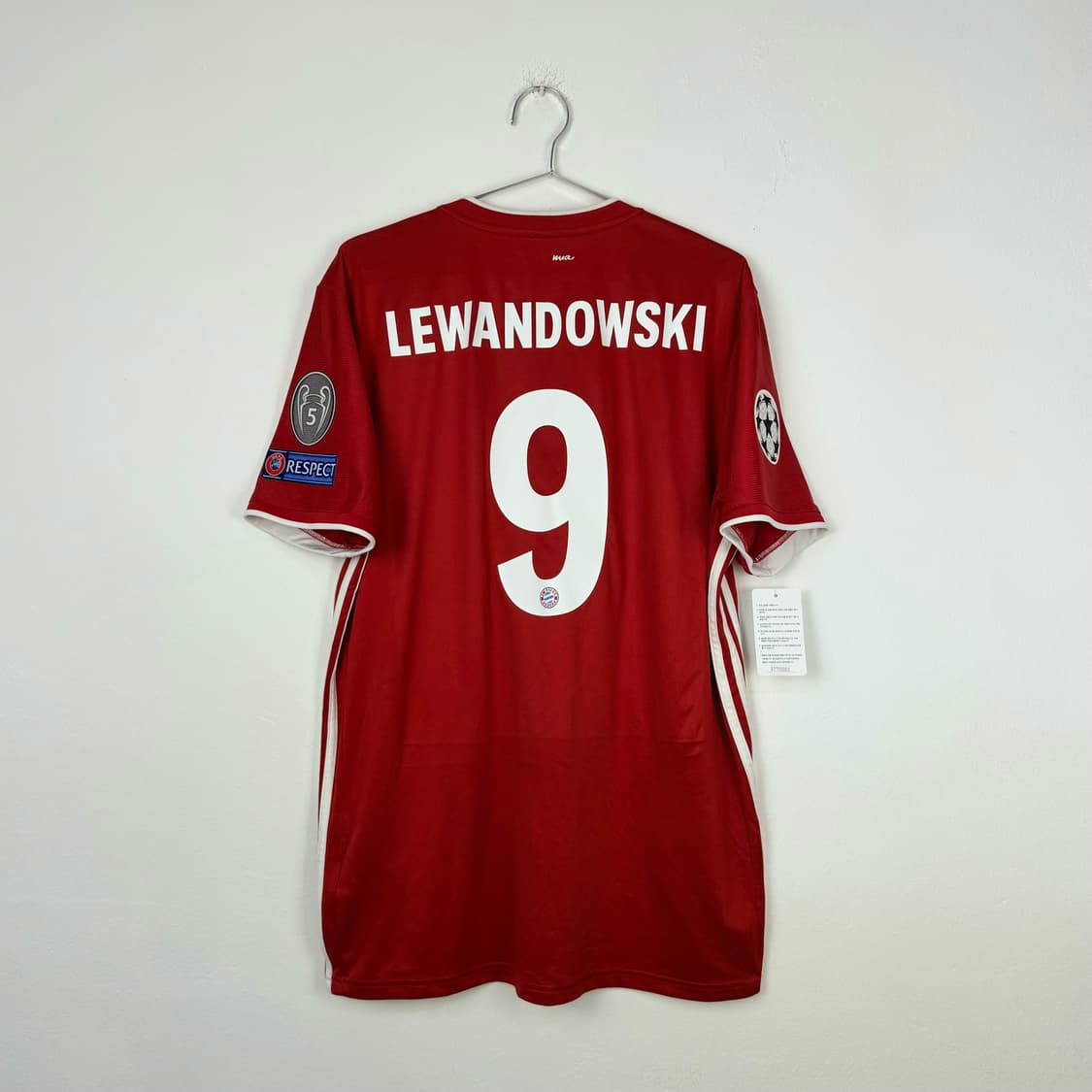 20-21 바이에른뮌헨 홈 레반도프스키 유니폼 상품이미지1