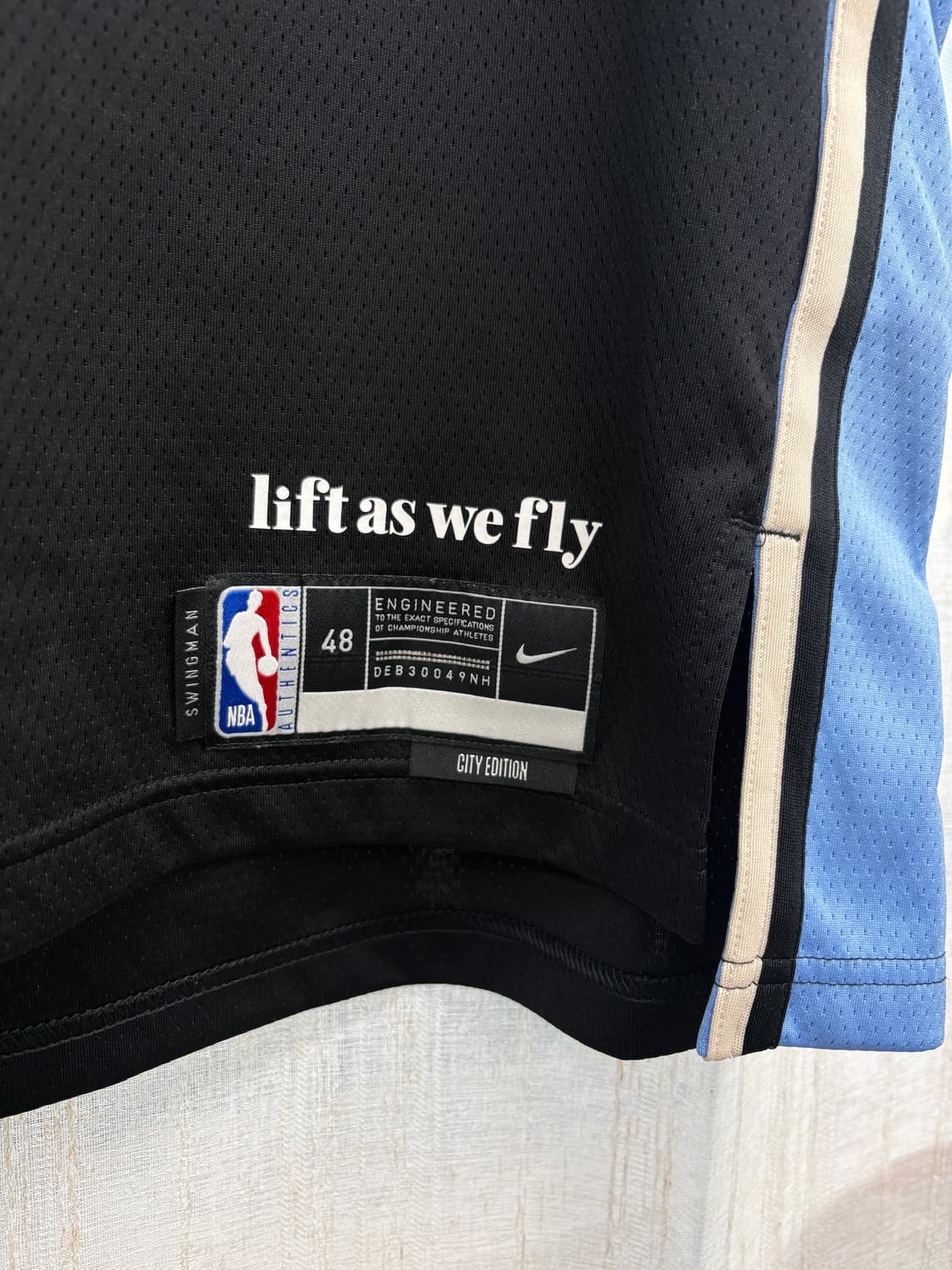 NBA 23 24 나이키 애틀랜타 호크스 시티 에디션 스윙맨 농구 유니폼 상품이미지3