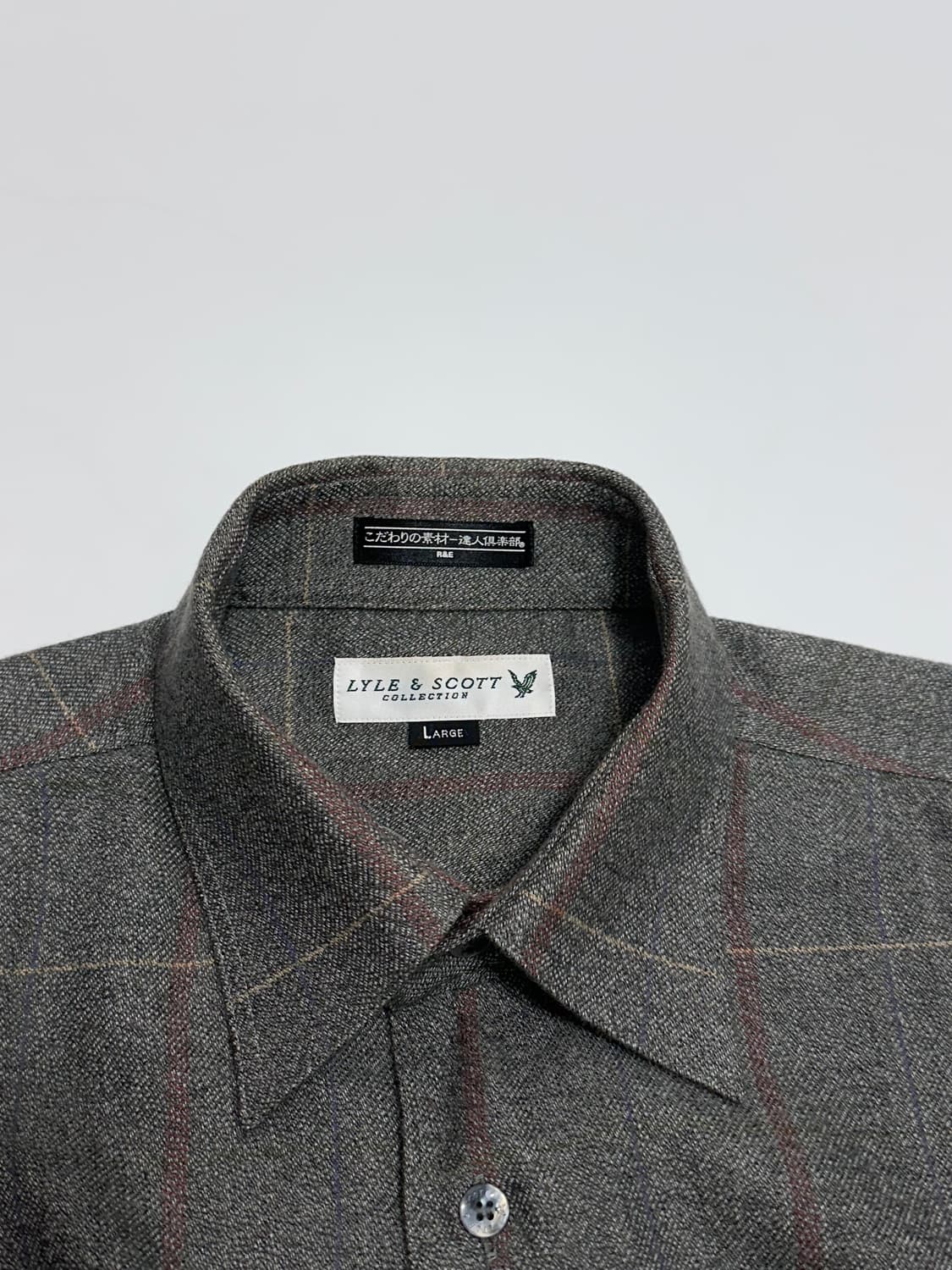 LYLE & SCOTT 라일앤스콧 체크 남방 셔츠 일본빈티지 상품이미지8