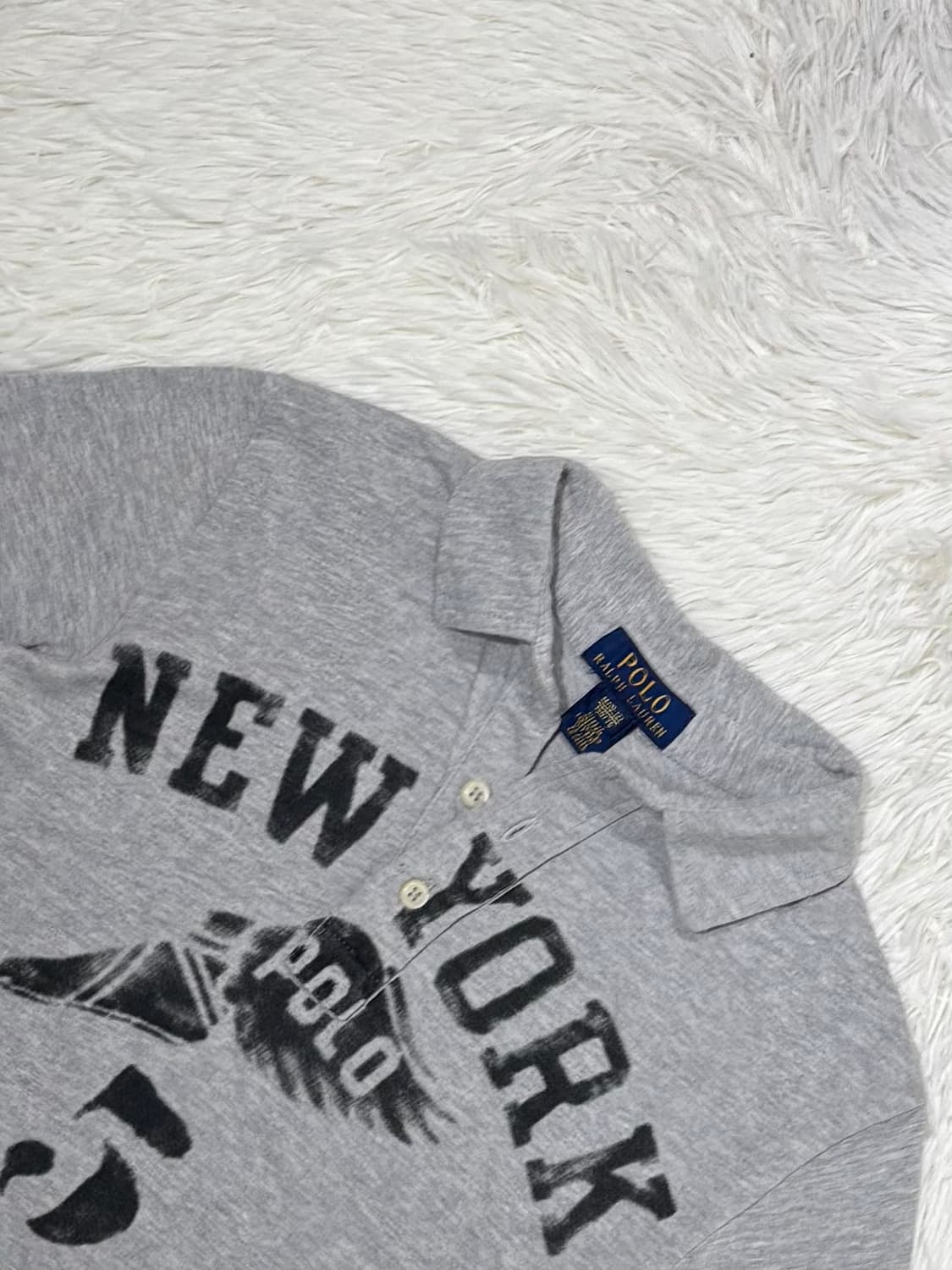 폴로랄프로렌 그레이 반팔 카라티 상품이미지4