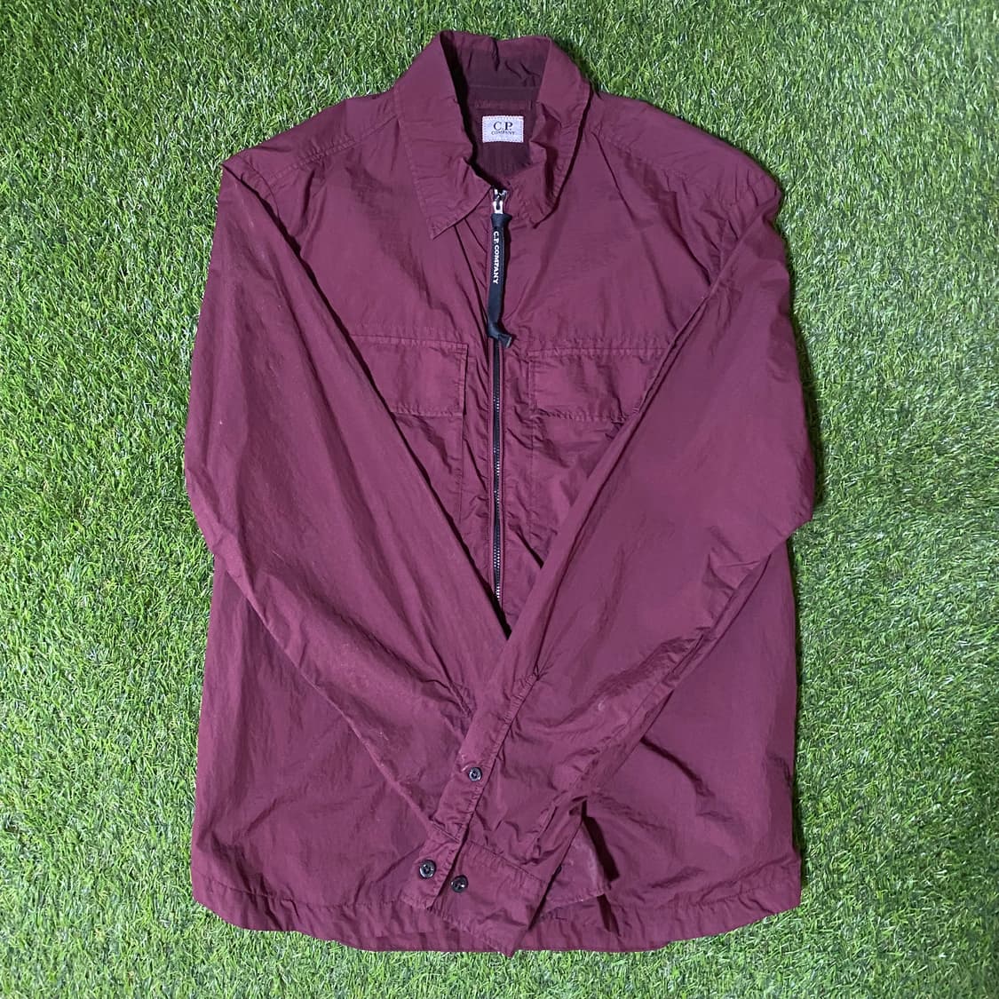 CP컴퍼니 오버셔츠 버건디 상품이미지1
