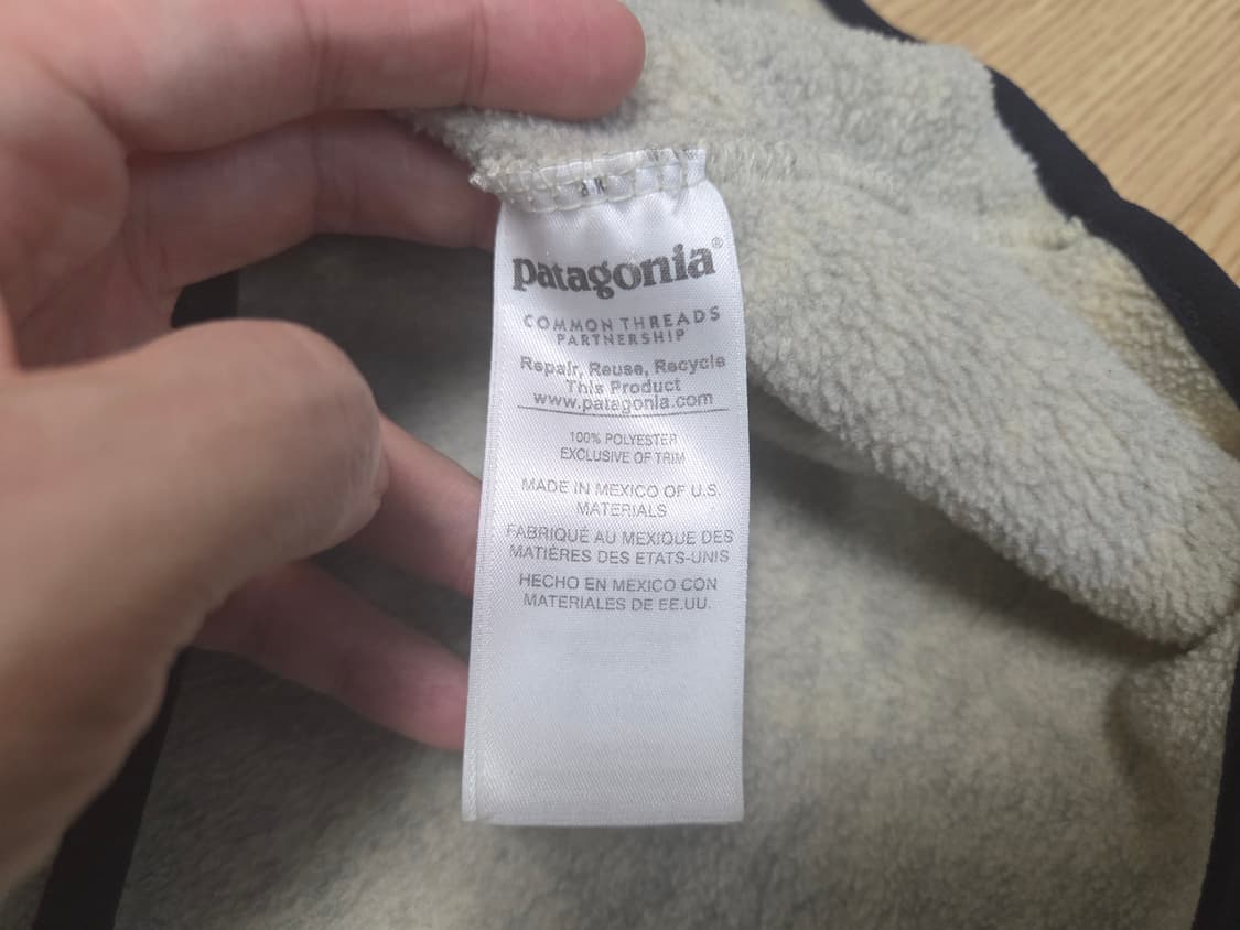 파타고니아 신칠라 풀오버 플리스 집업 오트밀 헤더 상품이미지6
