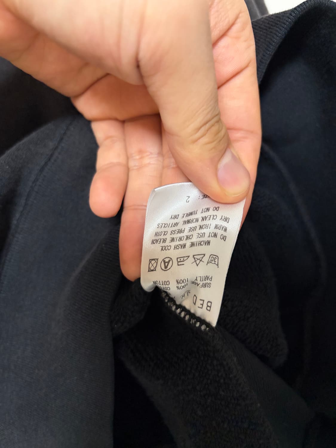 Bed j.w ford 빈티지 가공 스웻셔츠 상품이미지6