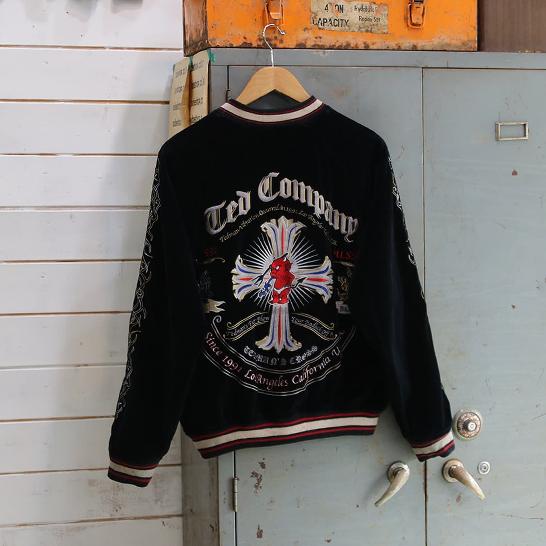 (착용컷) TED COMPANY 리버서블 스카쟌 (남성용 103) 상품이미지2