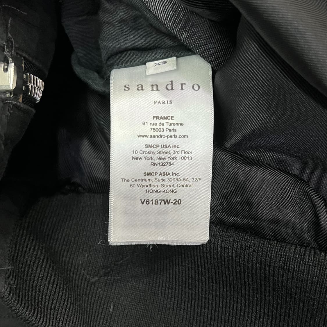  산드로 지퍼디테일 ma-1 y13139 상품이미지8