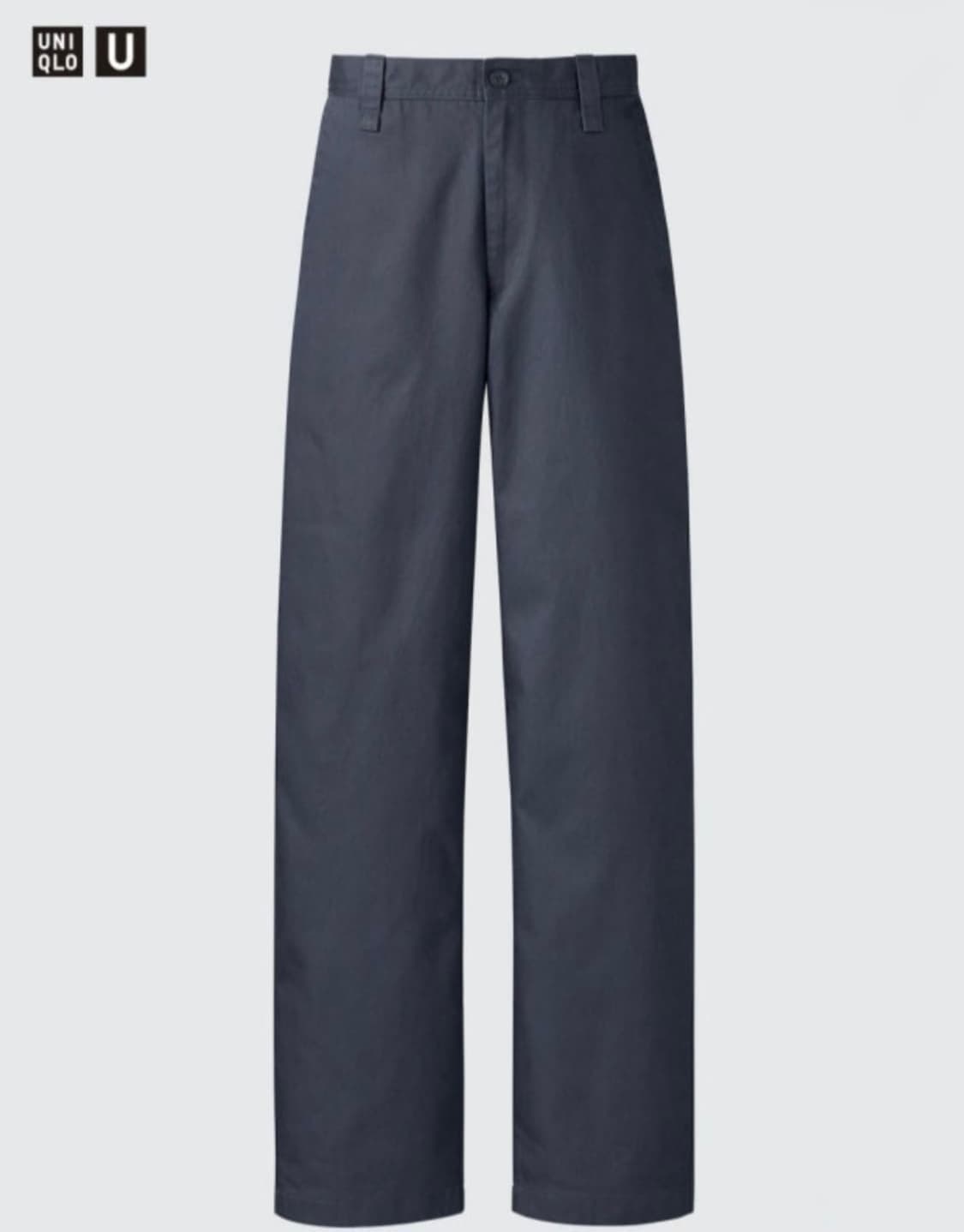유니클로 U 와이드 치노 팬츠 그레이 상품이미지1