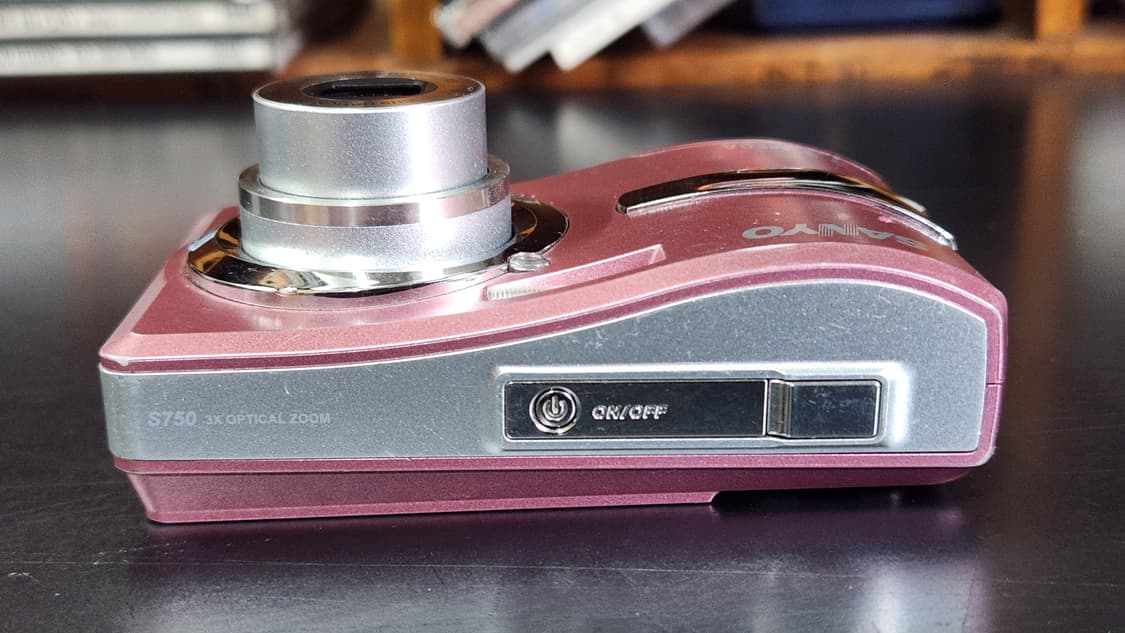 산요 S750 핑크색 빈티지 디카 상품이미지8