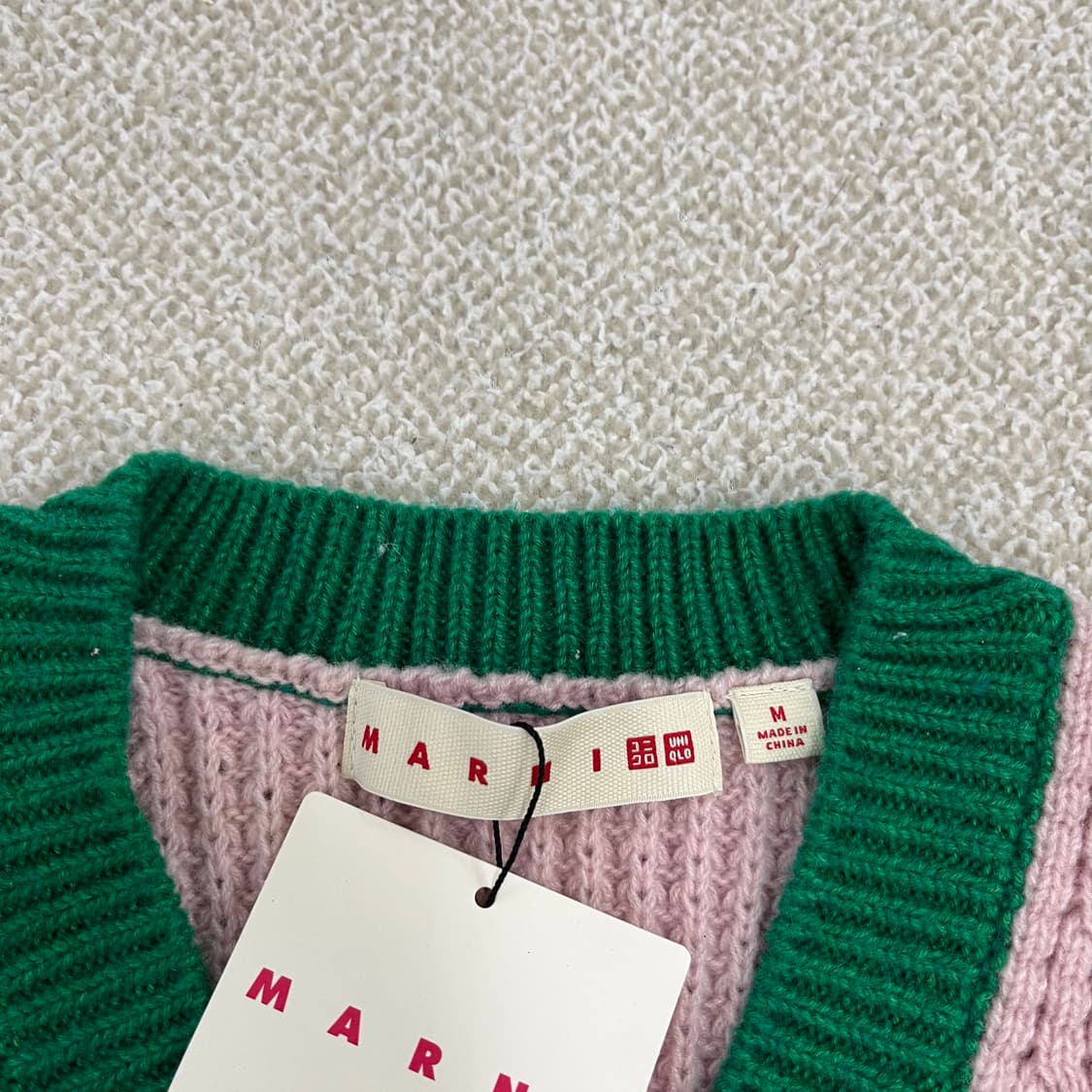 M 유니클로 마르디 니트 조끼 0224M 상품이미지2