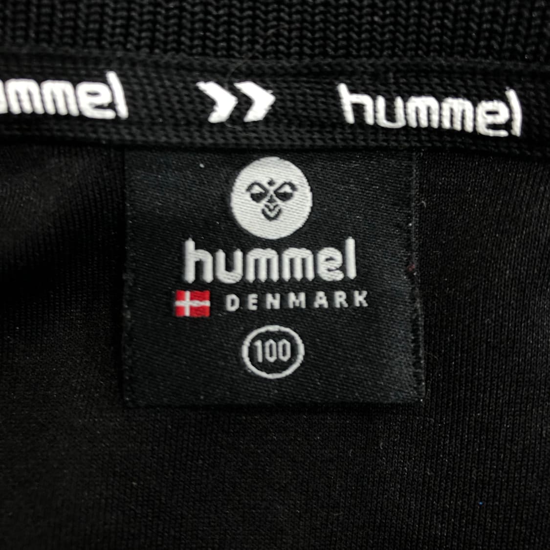 험멜 덴마크 사이드라인 로고 져지 트랙탑 상품이미지3