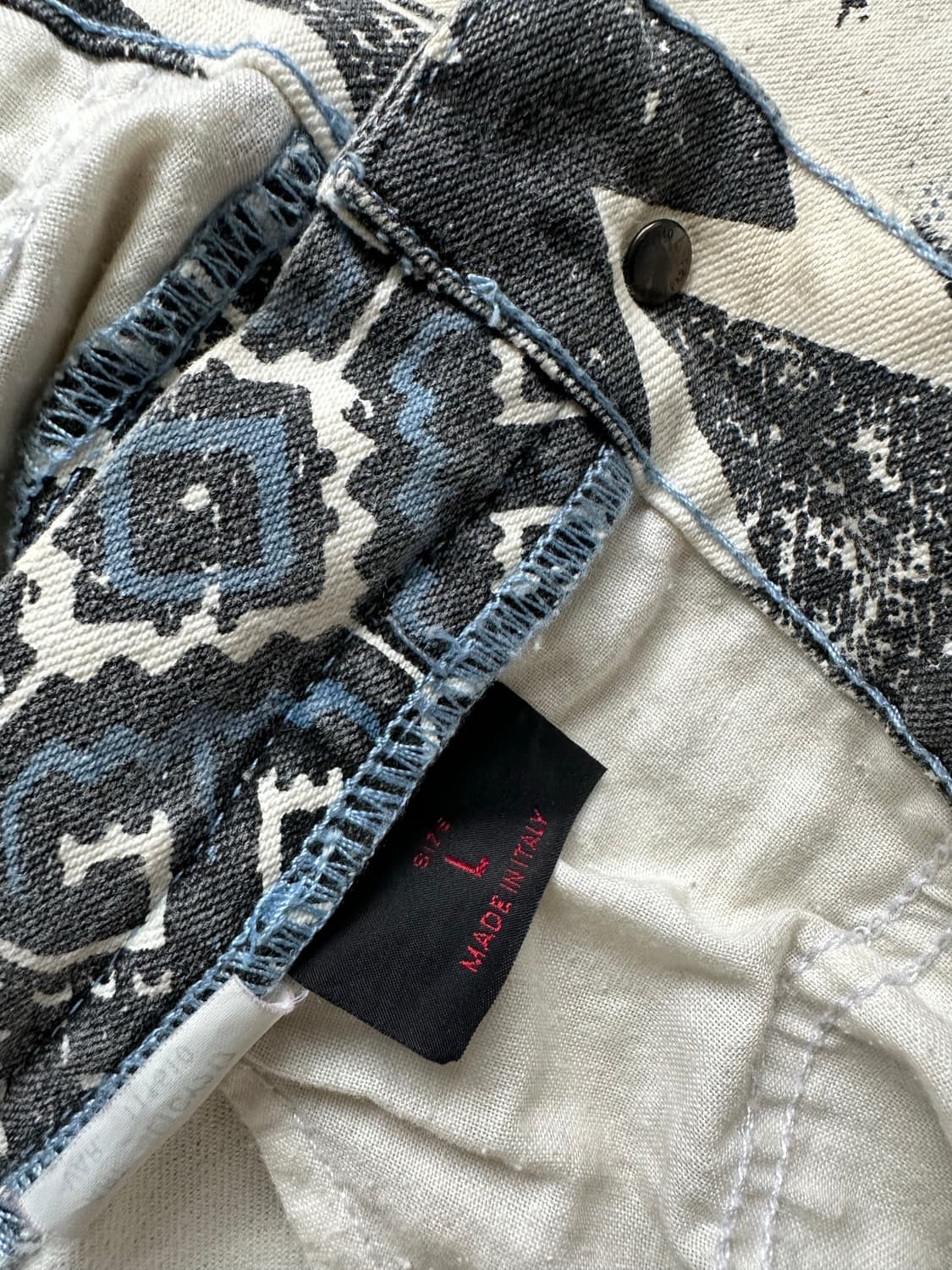 2000s 로베르토 까발리 페이즈 데님팬츠 상품이미지9