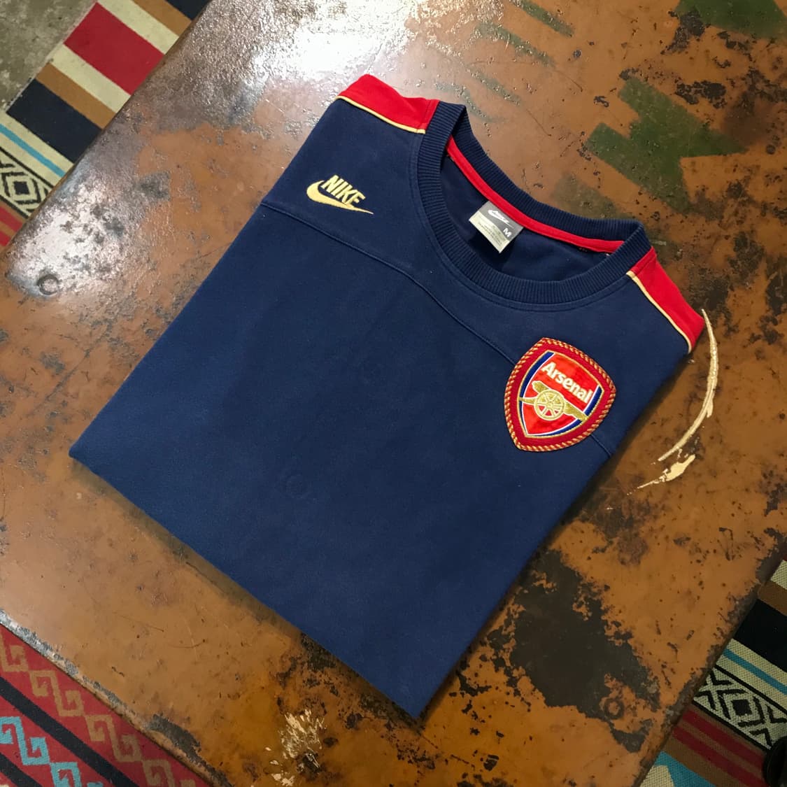 나이키 아스날 롱슬리브 긴팔티 남성 102 105 여성 프리사이즈 상품이미지1