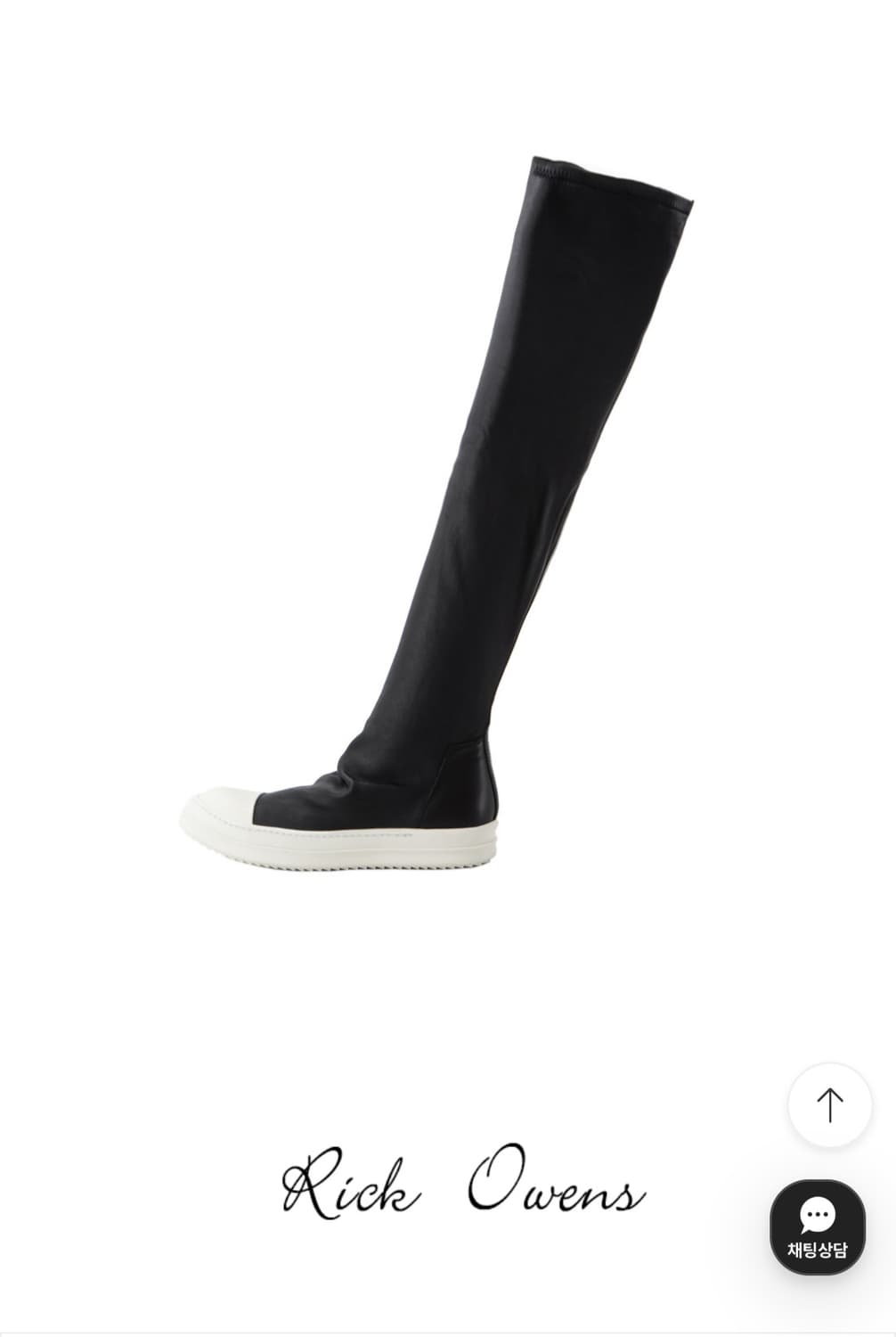 릭오웬스 니하이 하이삭 스니커즈 상품이미지1