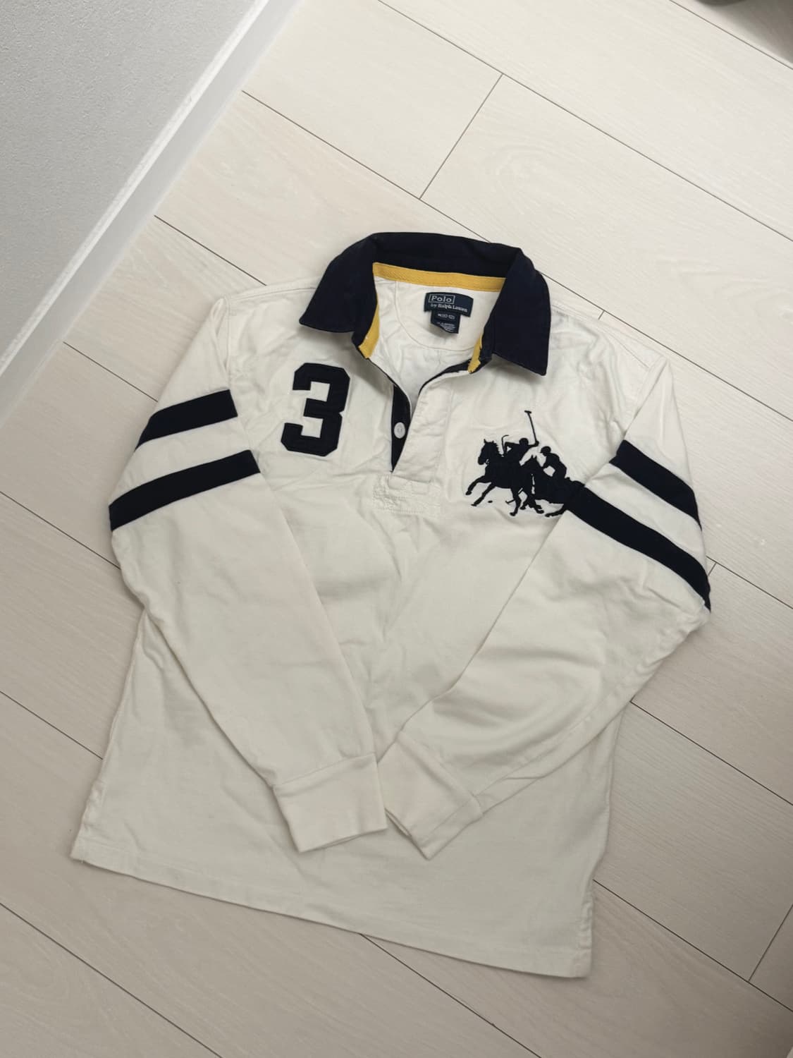 Polo 폴로 럭비 카라 롱 슬리브 상품이미지1