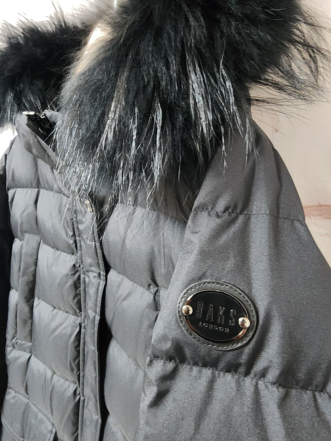 닥스 블랙 롱 패딩 상품이미지7