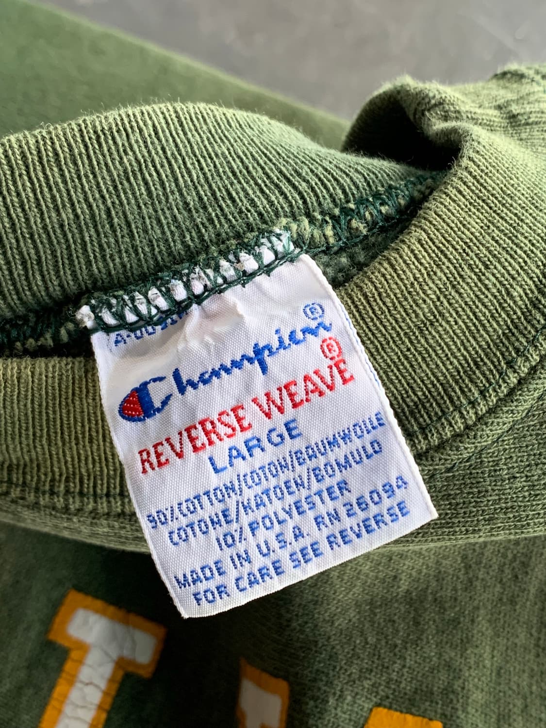 90s 챔피온 리버스위브 스웻셔츠 WILLIAM & MARY 상품이미지4