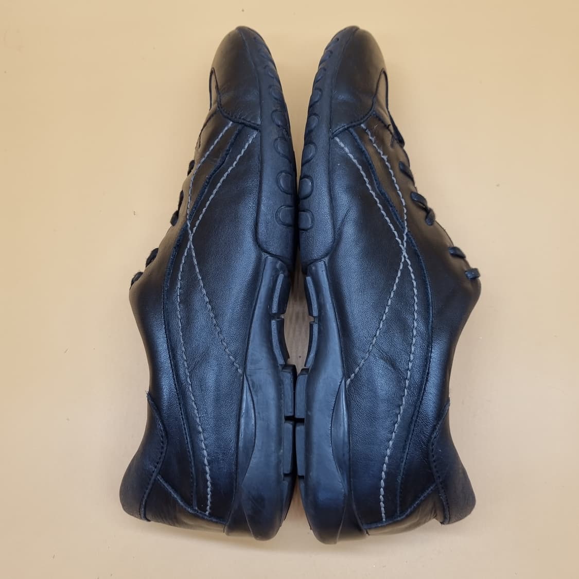 무크 남성가죽스니커즈 실사이즈270  상품이미지5