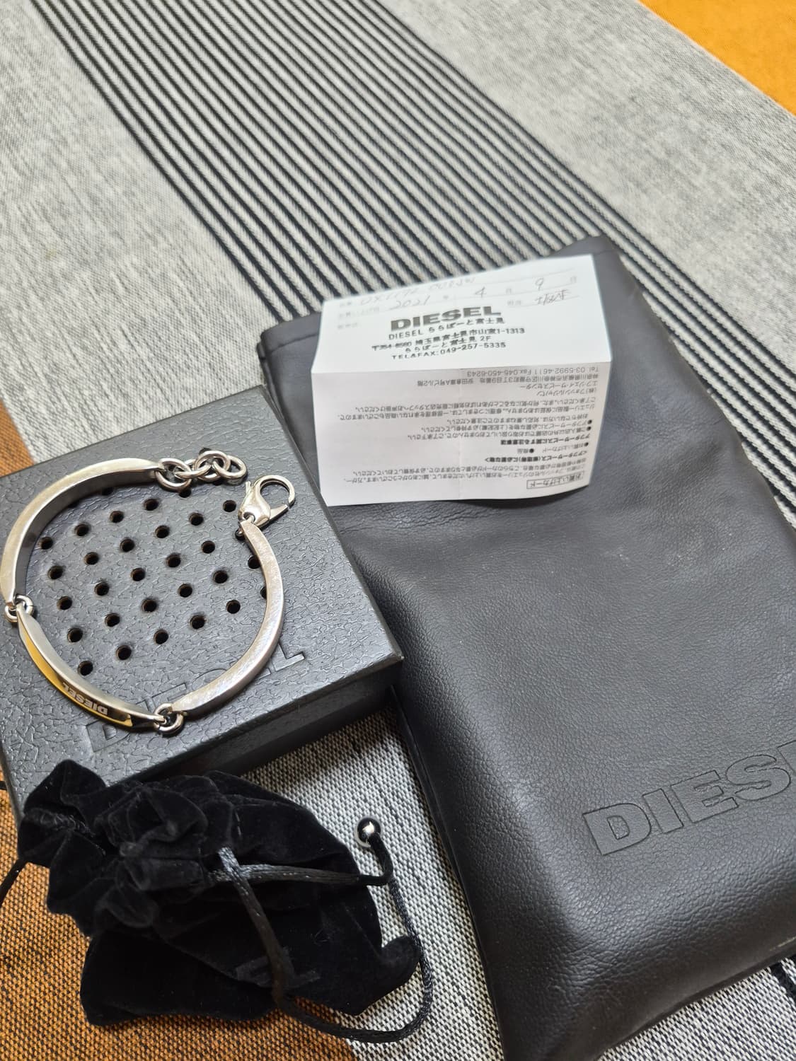 디젤 팔찌 DX1172 상품이미지2
