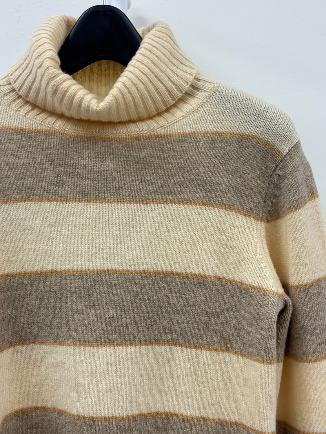 빈티지 울 단가라 니트 상품이미지7