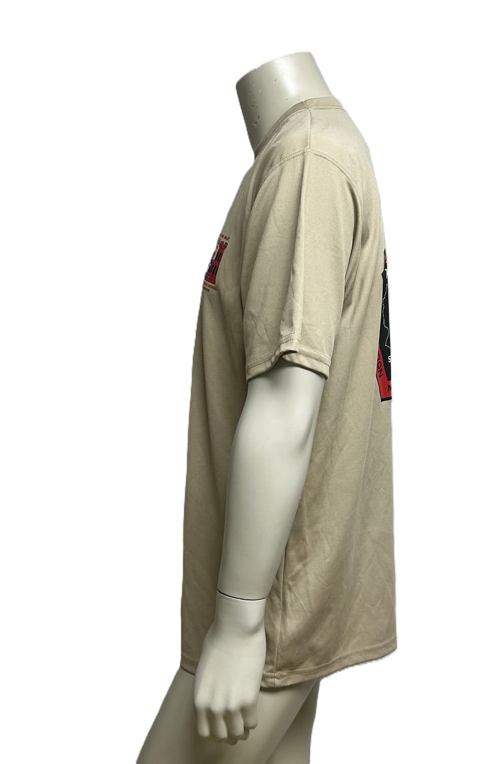 미군 카키색 파병 기념 기능성 라운드 반팔 티셔츠 (XL) 상품이미지2