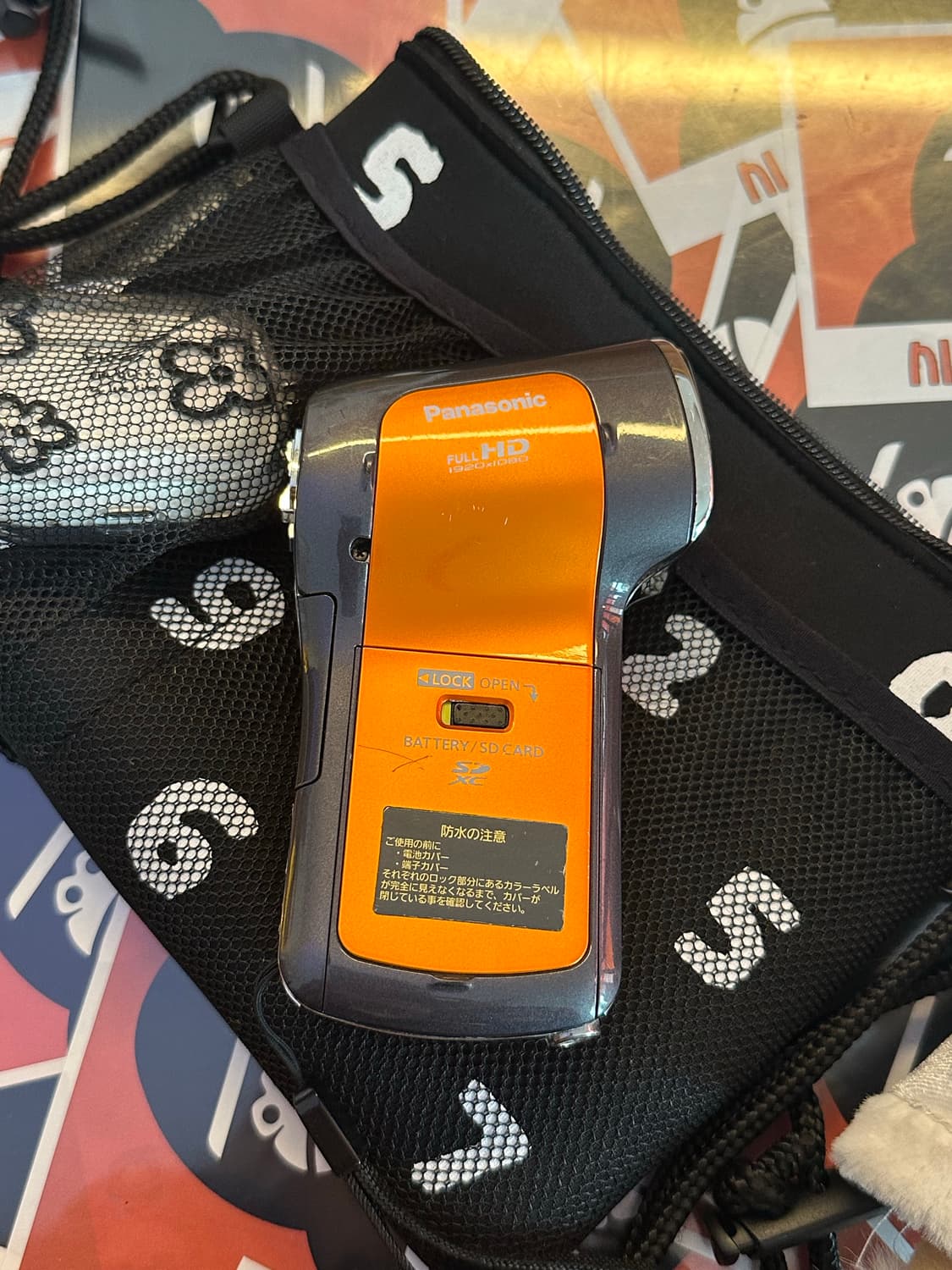 (작례o, 오렌지🍊)뉴진스 캠코너 파나소닉 HX-WA10 상품이미지2