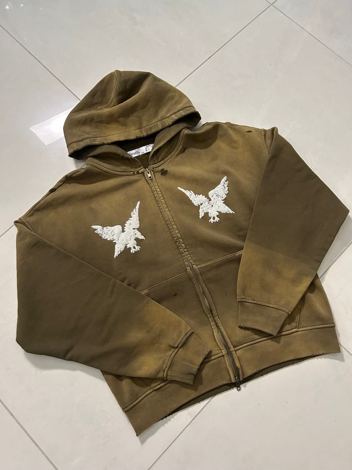 FADE SUKA ZIP HOODIE 페이드 수카 지퍼 후드티 #02 상품이미지4