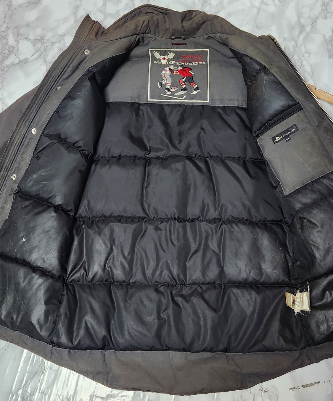 정품 무스너클 스틸링 롱 패딩 자켓 남성 상품이미지6
