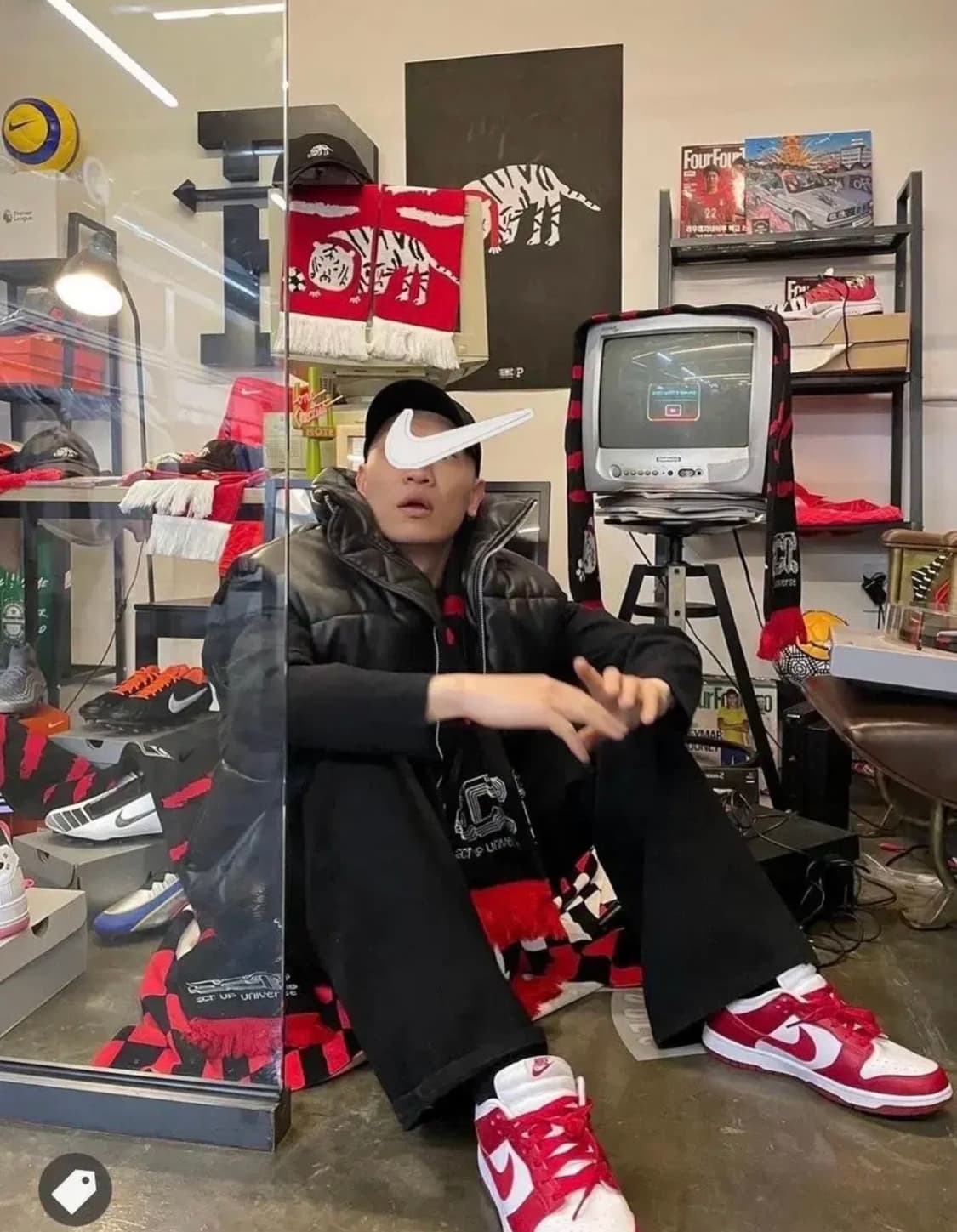 오버더 피치 Act up universe KFA 협업 머플러 Set 상품이미지7