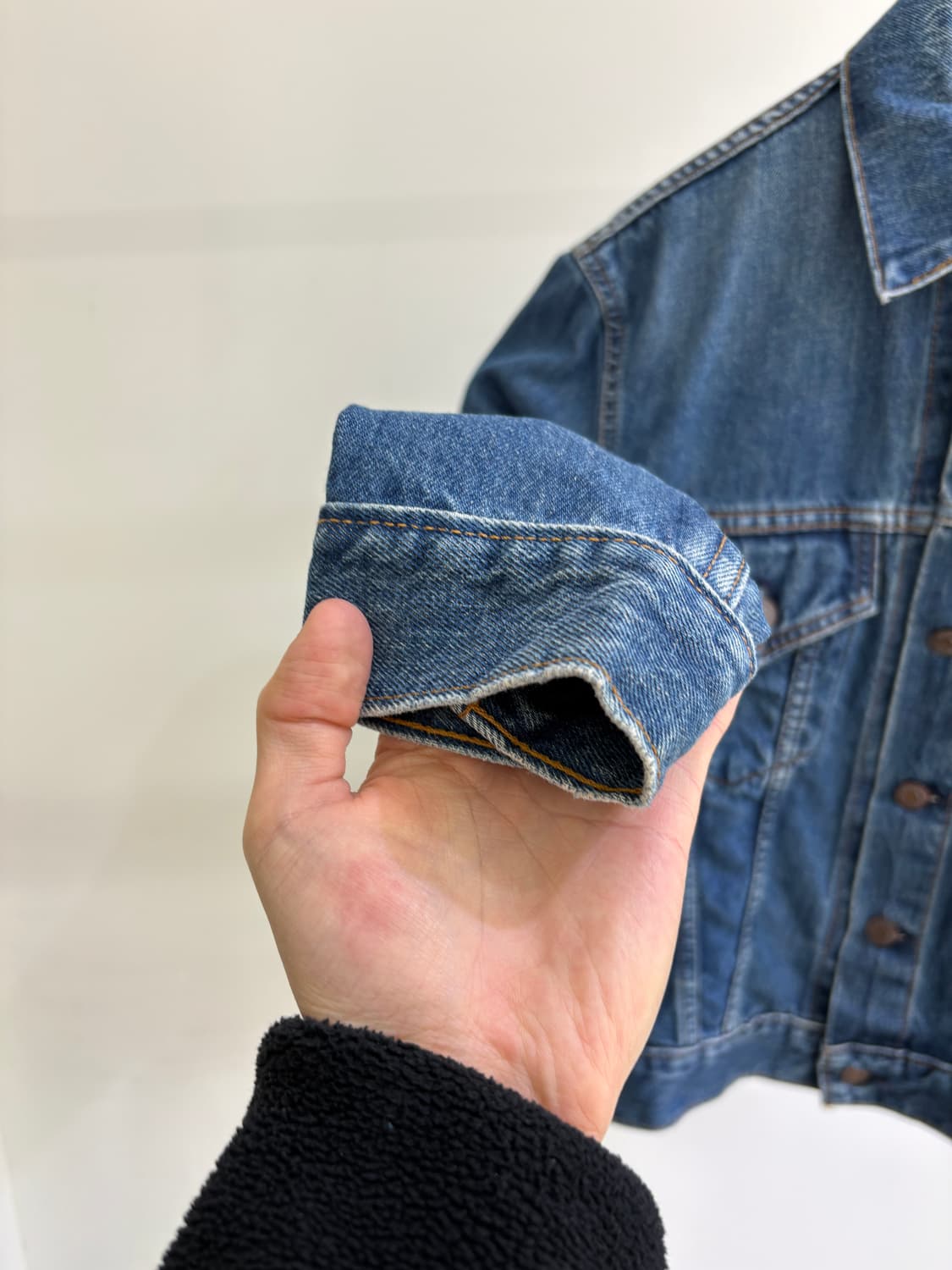 90s LEVIS (Made in USA) 데님자켓 상품이미지4