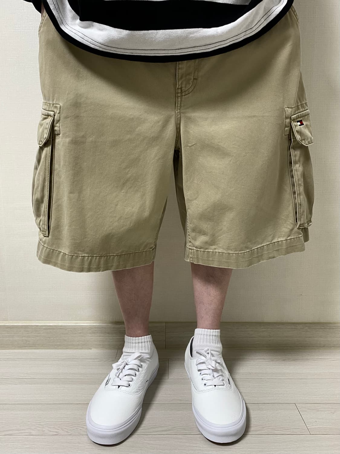 90S TOMMY HILFIGER 타미힐피거 카고 반바지 OG 상품이미지7