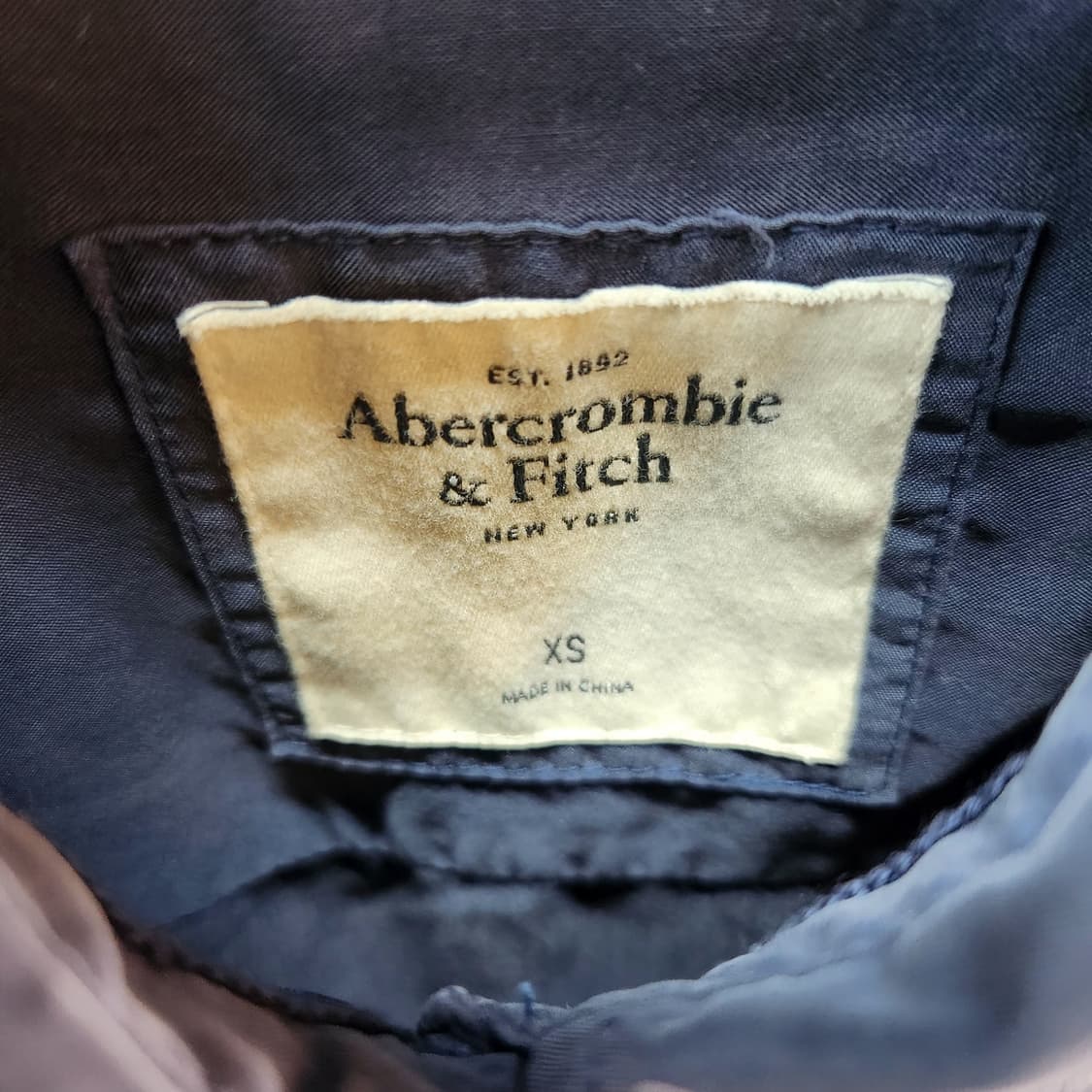 아베크롬비 투포켓 로고자수 모달소재 셔츠 XS(S) 상품이미지6