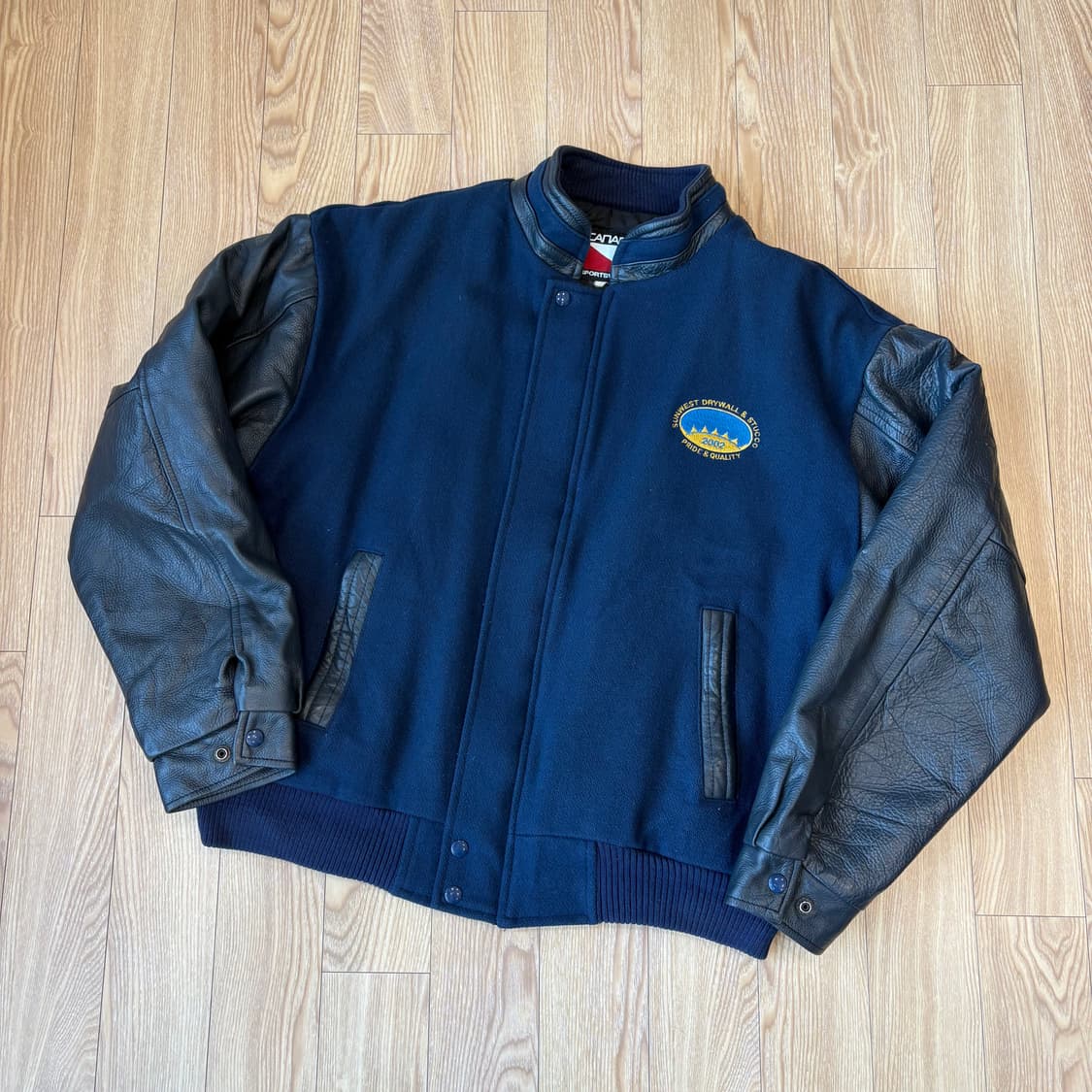 [MADE IN CANADA] 야구 자켓 과잠 레더 바시티 마원 상품이미지1