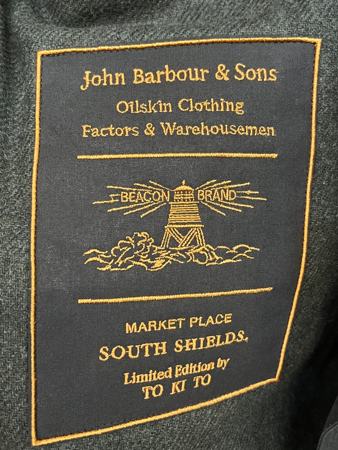 바버 x 토키토 밀리터리 왁스 자켓 상품이미지7