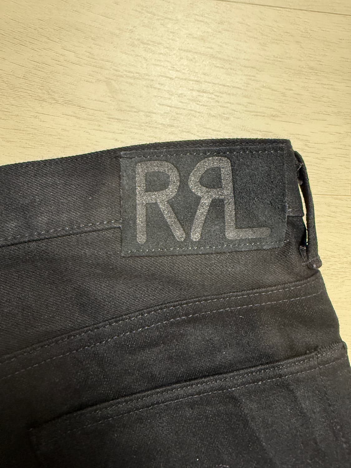 RRL 빈티지파이브포켓 블랙온블랙 31 상품이미지6
