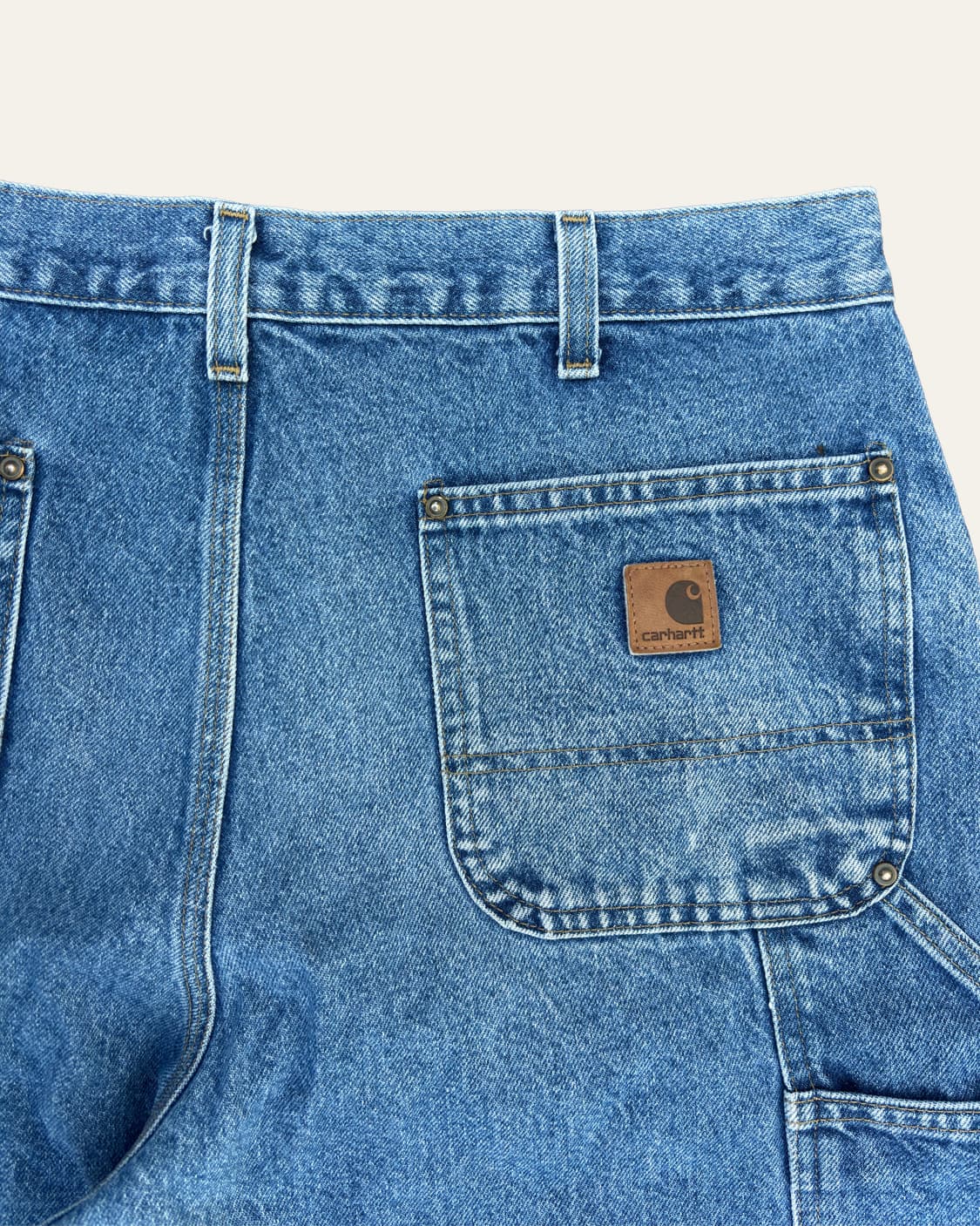 00s carhartt 더블니 데님 팬츠 상품이미지3