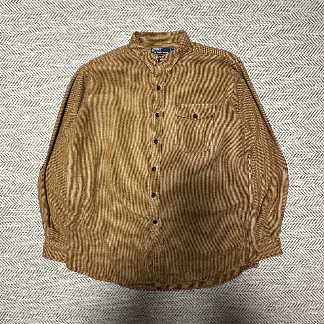 POLO RALPH LAUREN elbow leather shirt 상품이미지1