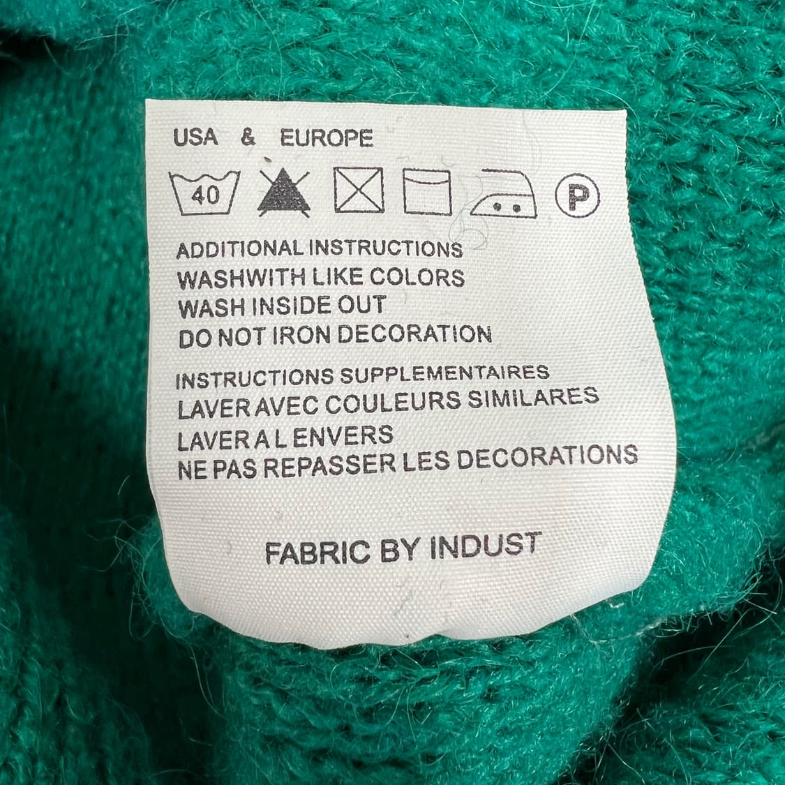 INDUST 니트 스웨터 상품이미지4