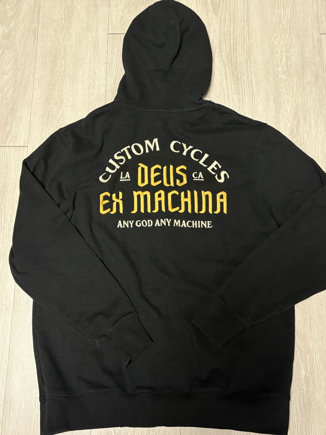 데우스 엑스 마키나 서포터 집 후디  상품이미지2