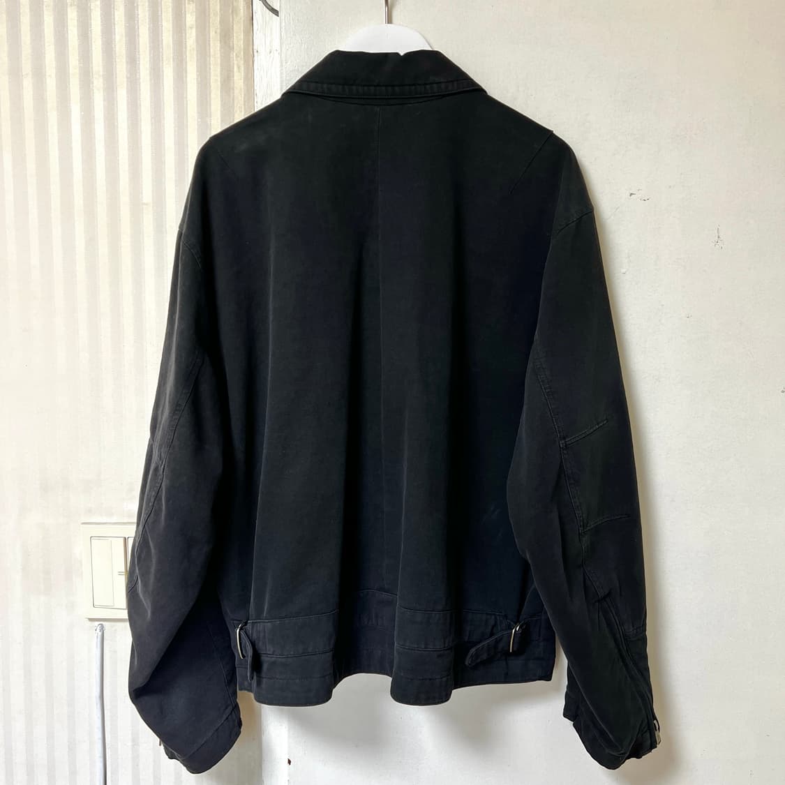 폴리테루 hvc 라이더 자켓 3사이즈 블랙 상품이미지3