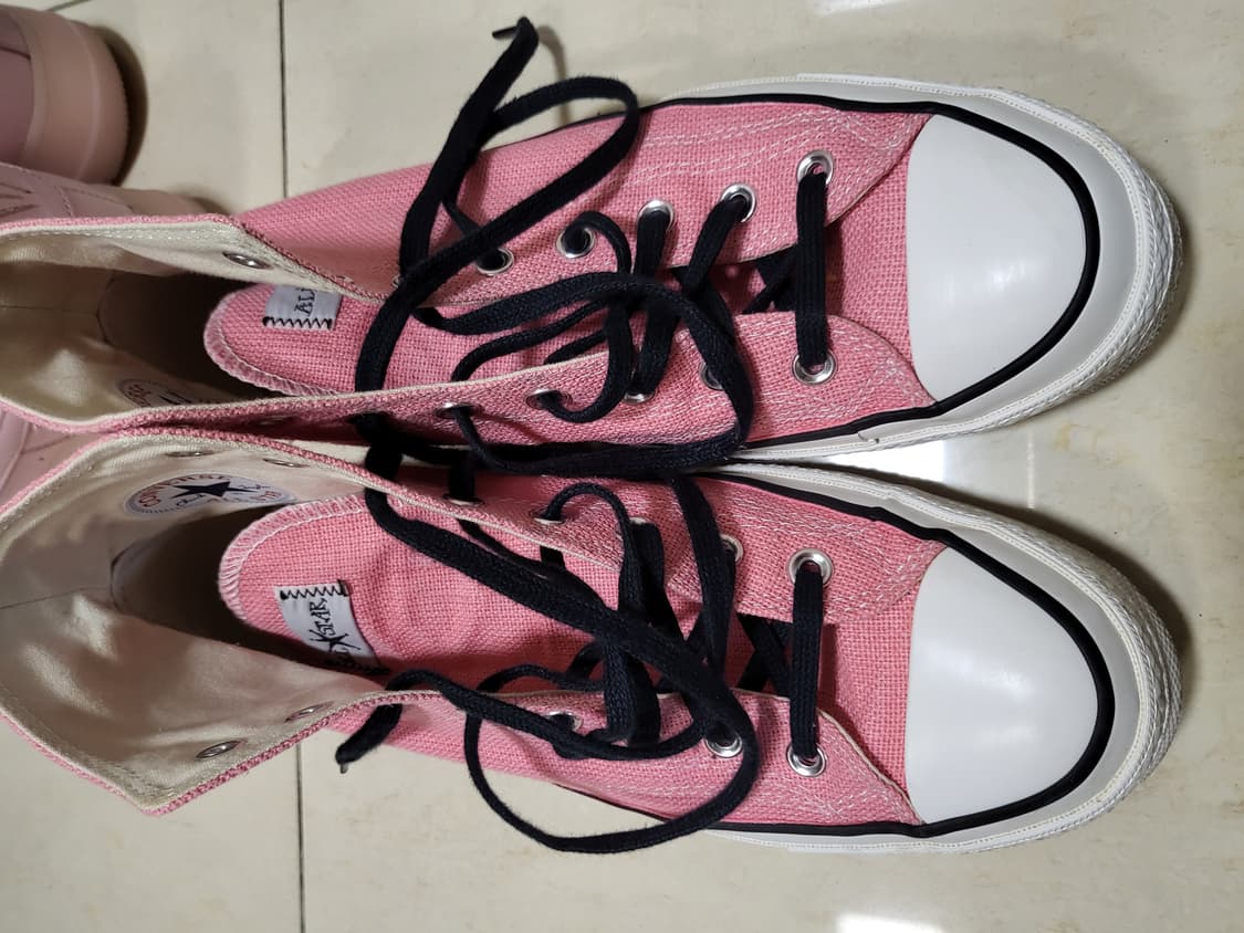 컨버스 x 스투시 척 70 하이 플루메리아 핑크 275 상품이미지4