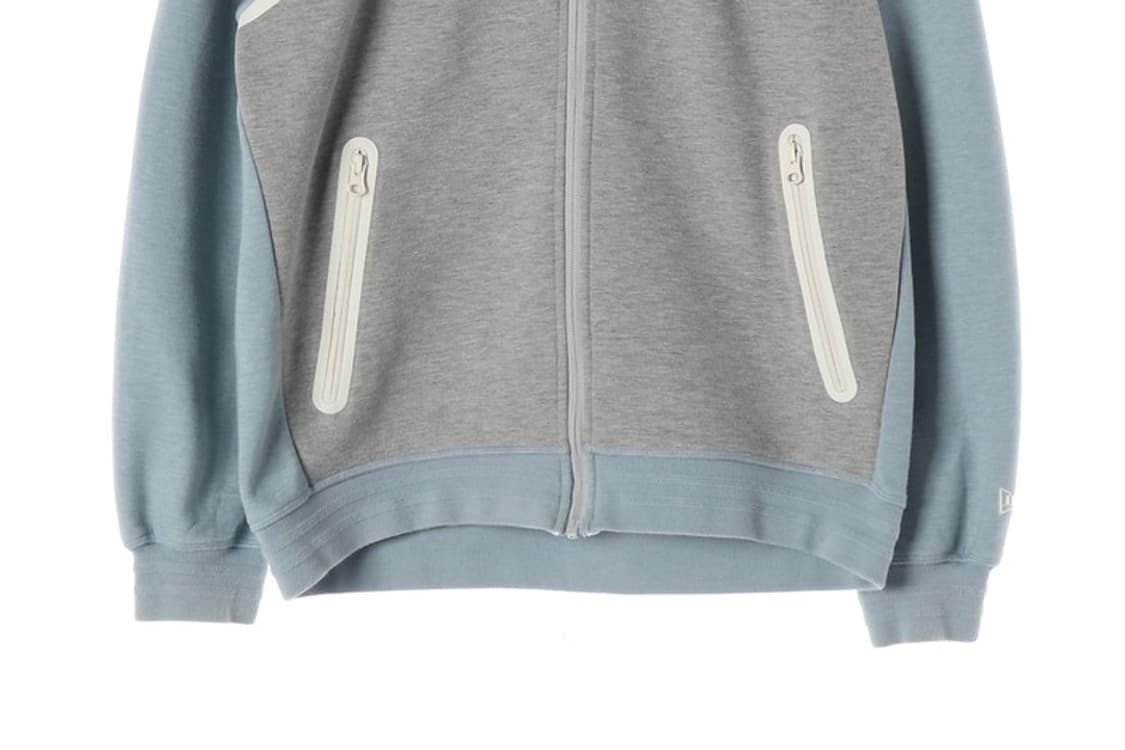 뉴에라 테일 그레이 배색 후드 집업 L 상품이미지4