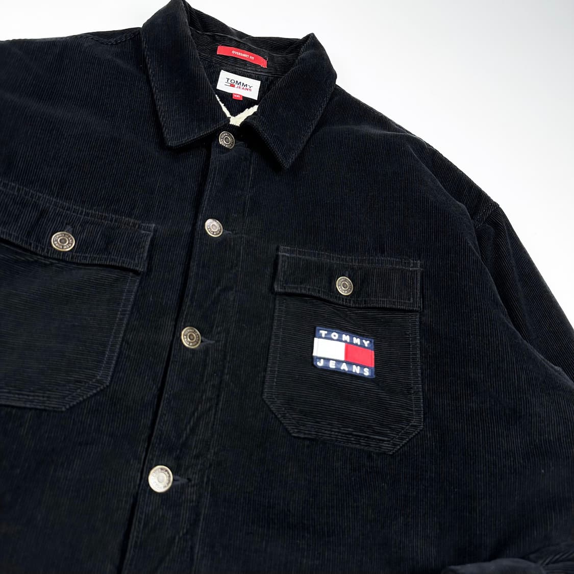 타미힐피거 양털 코듀로이 자켓 블랙 2XL 상품이미지3