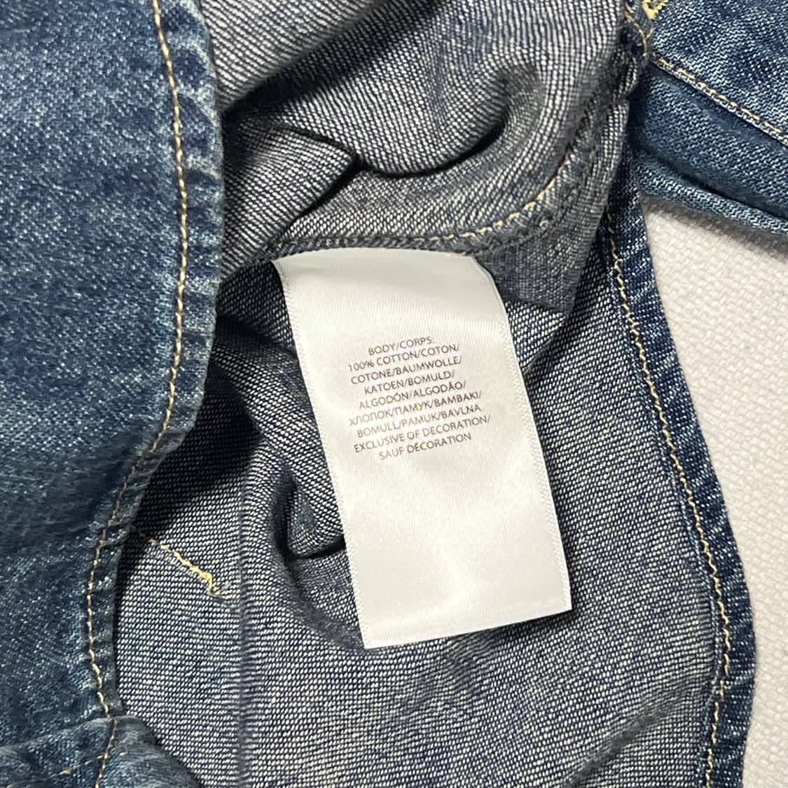 S 폴로랄프로렌 여성용 커스텀 핏 데님 셔츠 상품이미지5