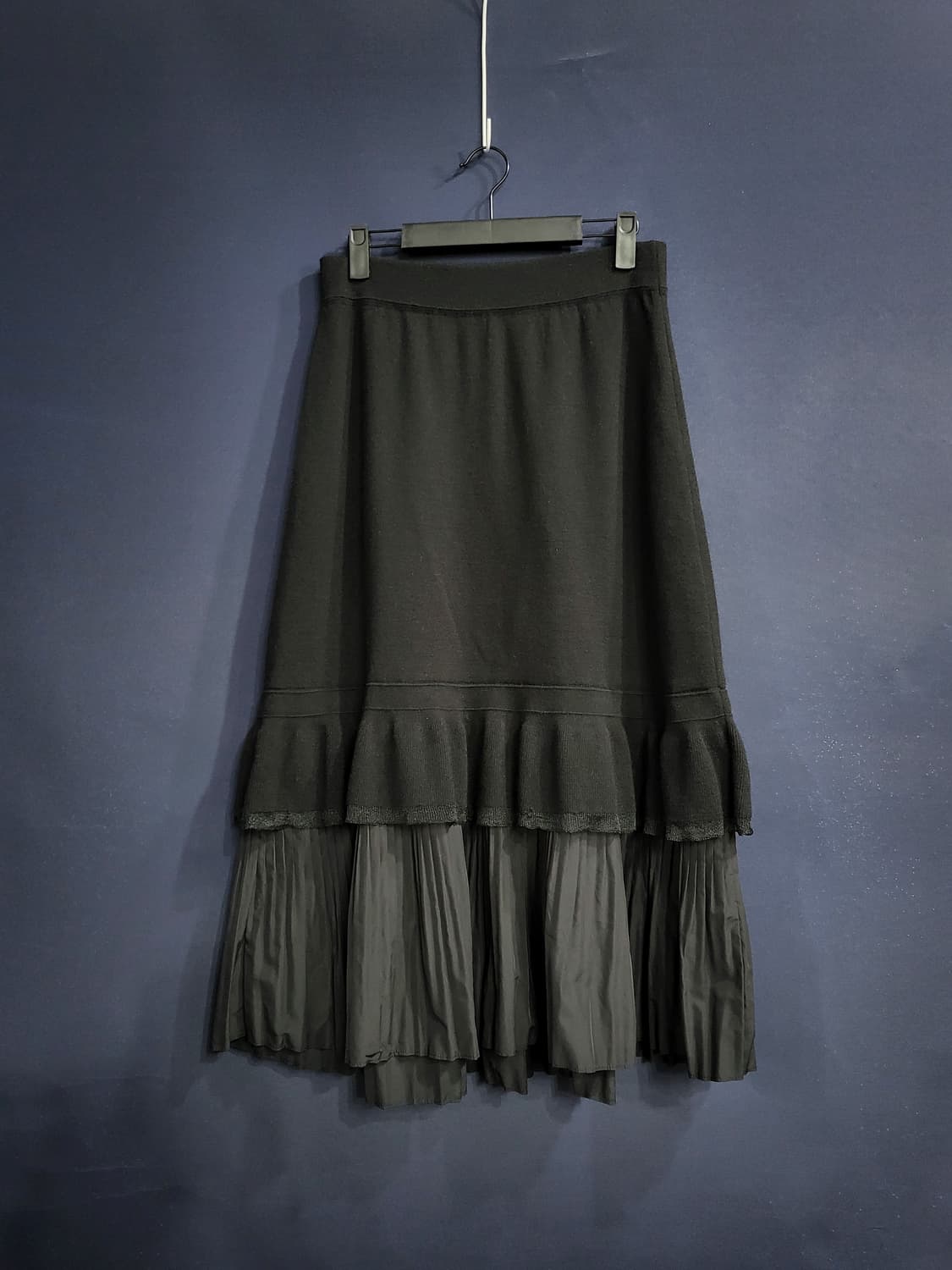 오즈세컨 프릴 레이어드 밴딩 스커트 상품이미지1