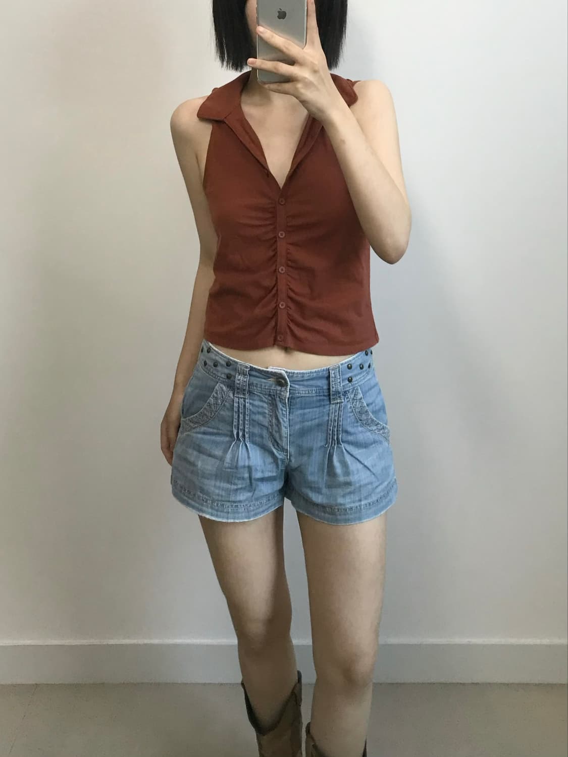 홀리스터 카라 홀터 나시 상품이미지1