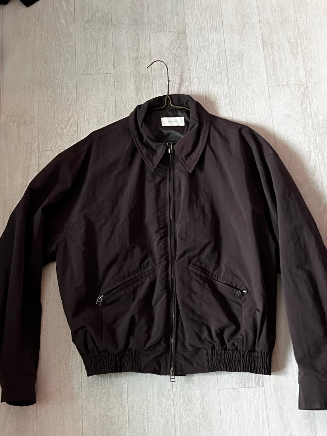 남성 브라운나일론블루종점퍼 상품이미지1