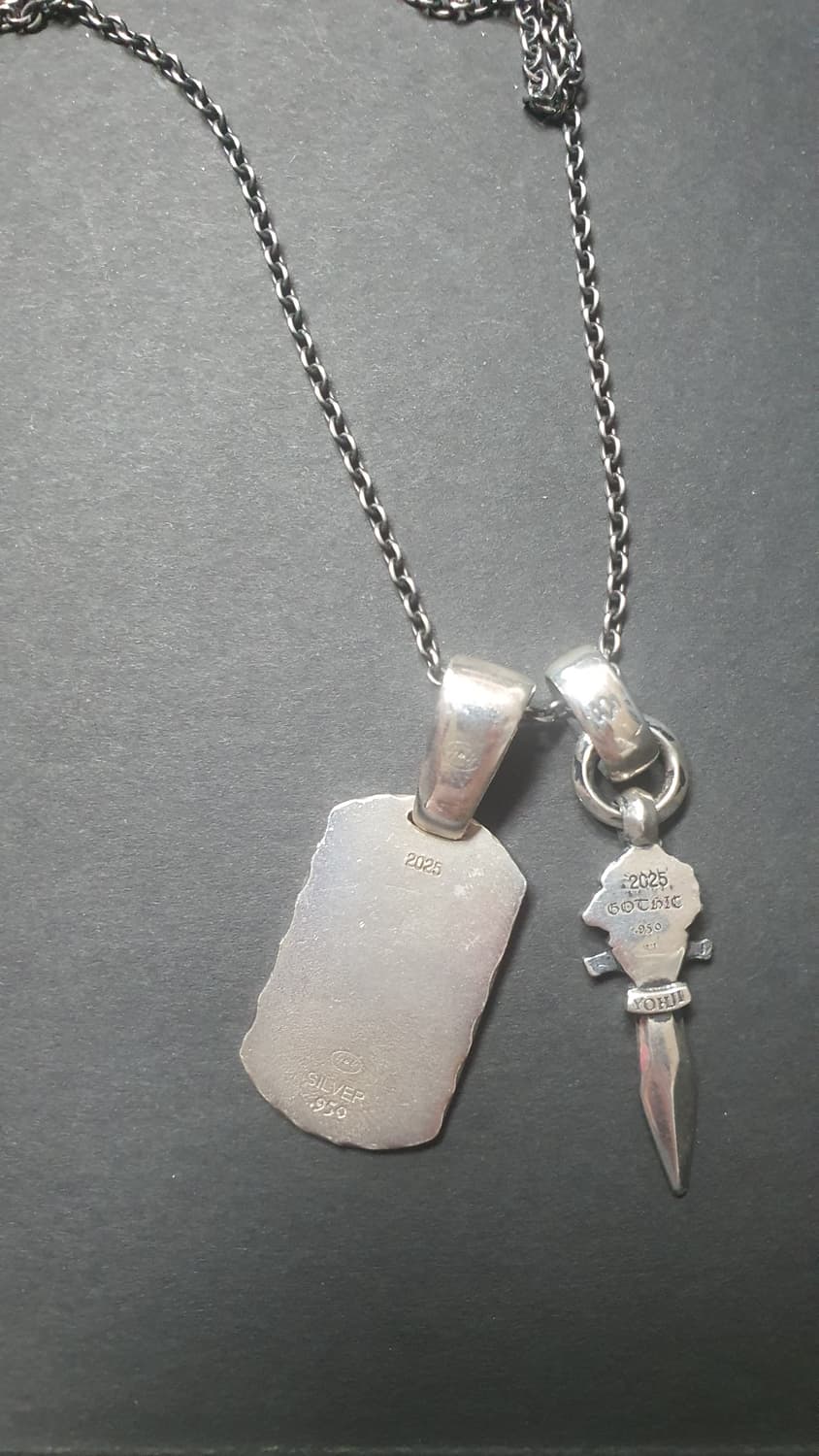 요지야마모토 고딕 울프대거, 도그태그 상품이미지2