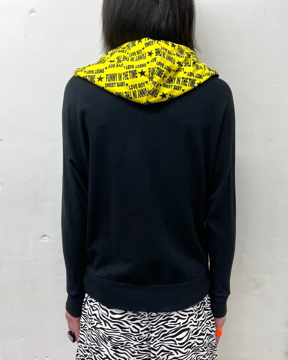 Yellow Star Hoodie Lettering Hoodie 상품이미지3